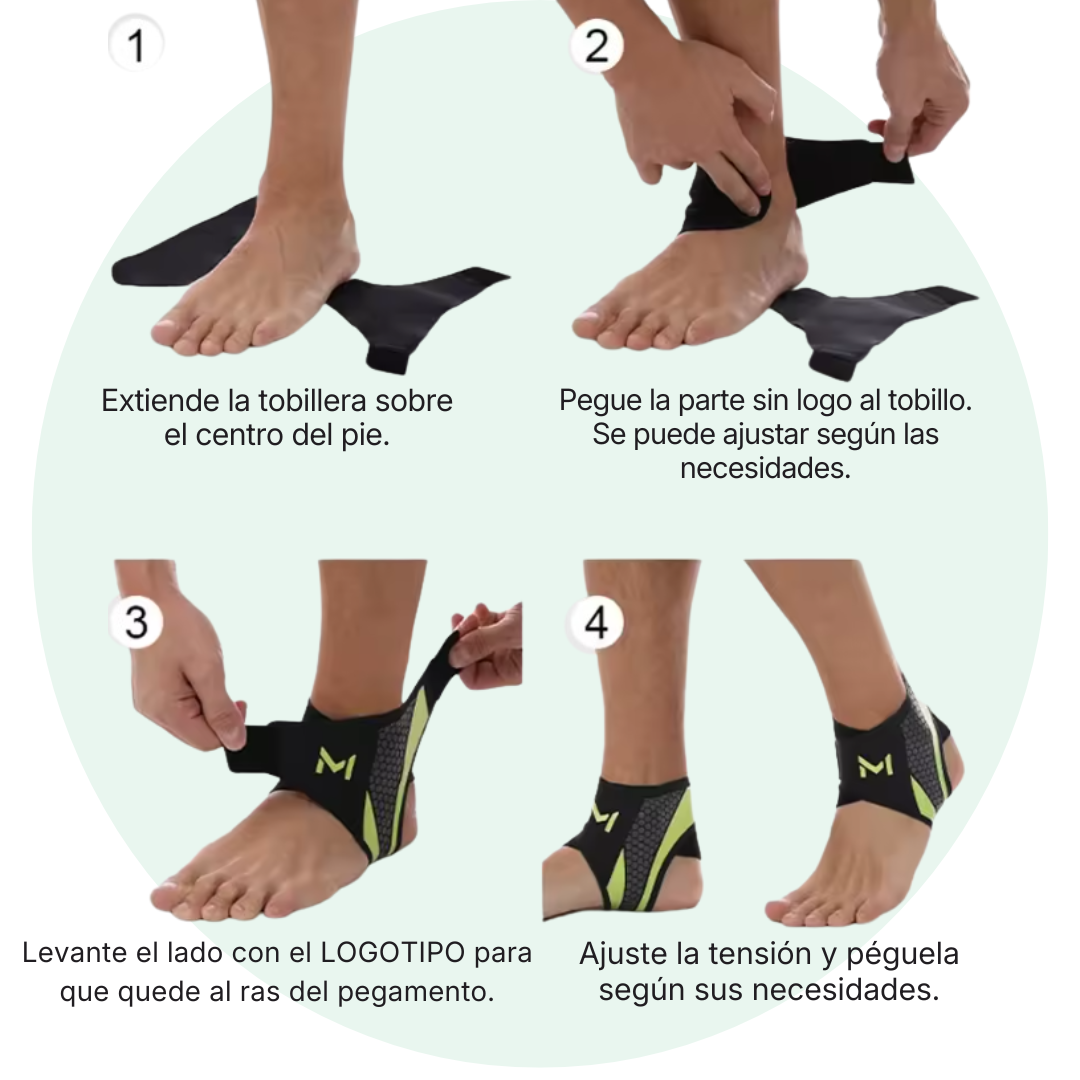 Tobexia™ Tobillera de Compresión Deportiva